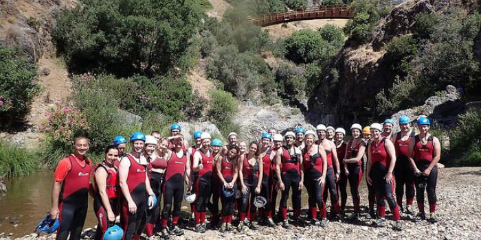 barranquismo para grupos en marbella