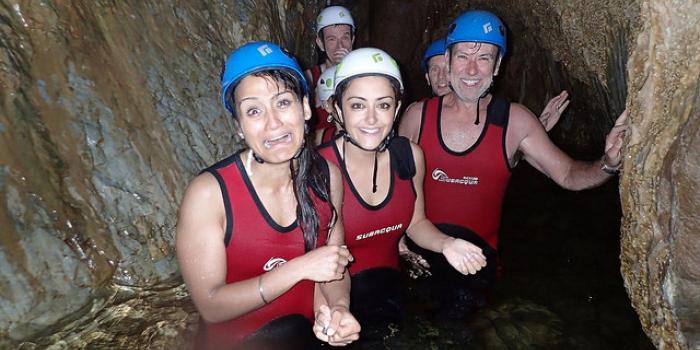 descenso de barranco en marbella