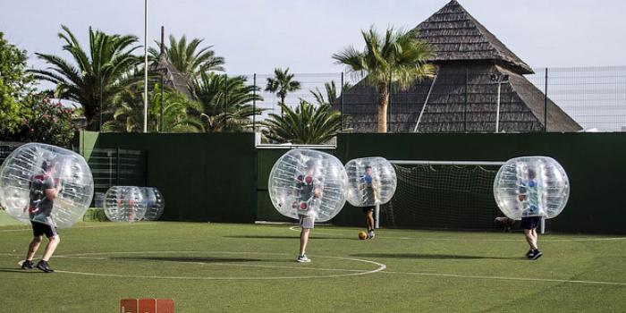 bubble soccer marbella