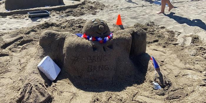 sand castle teambuilding spain