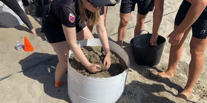 sand castle teambuilding spain