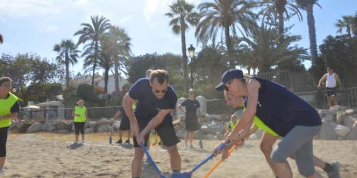 beach olympics teambuilding in Marbella