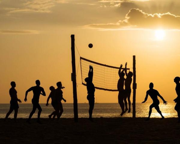 beach volley teambuilding marbs